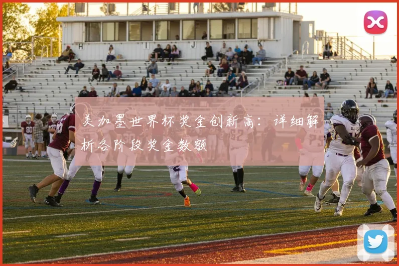 美加墨世界杯奖金创新高：详细解析各阶段奖金数额